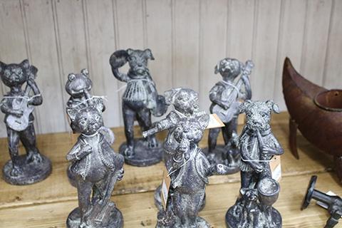 アンティーク風楽器アニマル